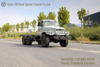 6-wheel All-wheel-dive Pointy Cab Off-road Truck Chassis_Customizable Off-road Chassis Grey