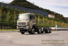8X4 Hercules Cab ຫລັງ Eight Wheel Flatbed Chassis