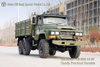 Dongfeng Pointed Cab Green 6WD Cargo Truck_Long Head Large Glass Single Cab 6×6 Truck