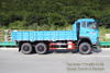 Dongfeng Six Drive Truck Off-road Heavy Off-road ສະເຫນີ Export_Blue 6×6 ລົດບັນທຸກ Off-road ສາມາດດັດແປງໄດ້