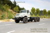 6-wheel All-wheel-dive Pointy Cab Off-road Truck Chassis_Customizable Off-road Chassis Grey