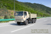 Dongfeng Gray Flat-head All-drive Off-road Truck _Dongfeng 6*6 Road Transport Vehicle