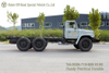 6-wheel All-wheel-dive Pointy Cab Off-road Truck Chassis_Customizable Off-road Chassis Grey