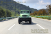 Long-head 6WD Export-specific Off-road Truck Chassis_Mint Green Convertible Chassis