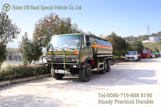 ຂັບລົດຫົກລໍ້ EQ2102 ເຕີມນ້ຳມັນ Truck_Dongfeng Tip Tanker Tanker_Large Capacity Mobile Refueler