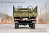 Dongfeng Pointed Cab Green 6WD Cargo Truck_Long Head Large Glass Single Cab 6×6 Truck
