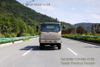 Dongfeng Gray Flat-head All-drive Off-road Truck _Dongfeng 6*6 Road Transport Vehicle
