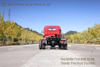 4×2 Red Chassis_Convertible Chassis ສໍາລັບ Export_dump Truck Chassis