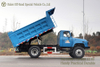 4×4 Dongfeng Longhead Dump Truck_blue Convertible Off-Road Truck Dump Truck_Mining Trucks, ລົດບັນທຸກຂະໜາດໃຫຍ່