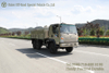 Dongfeng Gray Flat-head All-drive Off-road Truck _Dongfeng 6*6 Road Transport Vehicle