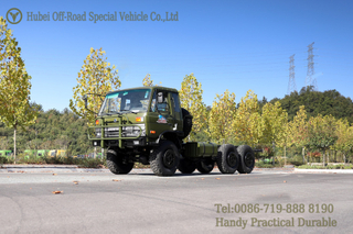 EQ2102 6WD Flathead Truck Off-Road Chassis One And A Half Rows Cab _Can Be Modified for Export