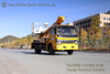 22m Aerial Work Truck_4×2 Yellow Telescopic Boom Aerial Worker