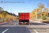 4×2 Dongfeng TINajin Flathead Dump Truck_red ແປງລົດບັນທຸກ Off-Road 