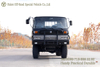 Dongfeng ສີດໍາ 6×6 Flathead ຫນຶ່ງແລະເຄິ່ງຫນຶ່ງເປັນແຖວລົດບັນທຸກ Cab_Convertible Cargo Trucks
