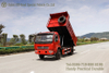 Four Wheel Drive Red Dump Truck Offer_4×4 Dump Truck Customized