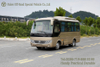 19 ທີ່ນັ່ງ Champagne Colored Country Bus Export_Dongfeng Four Wheel Drive Vehicle Export