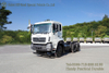 Dongfeng 6×4 Chassis Hercules ສາມາດດັດແປງໄດ້_Six Wheel White Dump Chassis