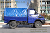 ລົດບັນທຸກ Iveco Blue Classic 4WD ກັບ Tarpulin_Small Construction Vehicle Transportation Site
