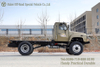 EQ1093 Camel Grey Dump Truck Chassis_Convertible 4WD Chassis with rear Dual Tyres