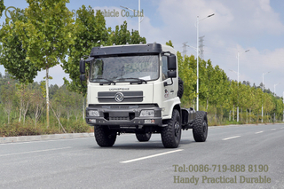 Dongfeng 4WD Off-road Chassis_Convertible Model for Export_White Flathead Fuanda