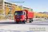 4×2 Dongfeng TINajin Flathead Dump Truck_red ແປງລົດບັນທຸກ Off-Road 