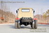 EQ1093 Camel Grey Dump Truck Chassis_Convertible 4WD Chassis with rear Dual Tyres