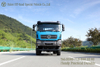 Dongfeng Six Drive Truck Off-road Heavy Off-road ສະເຫນີ Export_Blue 6×6 ລົດບັນທຸກ Off-road ສາມາດດັດແປງໄດ້