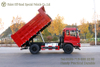 4×2 Dongfeng TINajin Flathead Dump Truck_red Convertible Off-Road Truck ລົດບັນທຸກ Dump