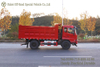 4×2 Dongfeng TINajin Flathead Dump Truck_red ແປງລົດບັນທຸກ Off-Road 