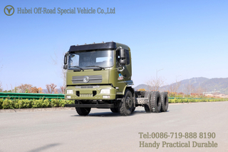 Dongfeng 6-wheel Fuel Truck Chassis_6×4 Fuel Chassis