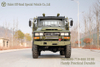 Dongfeng Pointed Cab Green 6WD Cargo Truck_Long Head Large Glass Single Cab 6×6 Truck