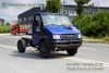 Blue Iveco All-wheel-drive Chassis Export_Dongfeng IVeco Chassis ສາມາດດັດແປງໄດ້