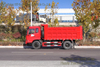 4×2 Dongfeng TINajin Flathead Dump Truck_red ແປງລົດບັນທຸກ Off-Road 