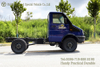 Blue Iveco All-wheel-drive Chassis Export_Dongfeng IVeco Chassis ສາມາດດັດແປງໄດ້