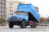 Dongfeng 6WD Blue Off-road Tip Tipper Dump Truck_Classic 2082 Dump Truck Cargo Lifting