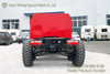 6-wheel Drive Armored Car Chassis_Red Double-row Armored Chassis Exported