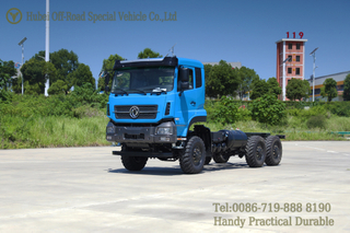 Dongfeng 6 ຂັບ​ລົດ​ບັນ​ທຸກ Off-road ຫນັກ Chassis Customized