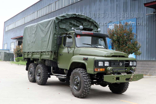 Dongfeng EQ2082 ລົດກະບະແກ້ວຄູ່_ລົດຍົນແບບຄລາສສິກ Off -road Military Vehicle_ ຂັບລົດຫົກລໍ້ Off-road ລົດພິເສດ