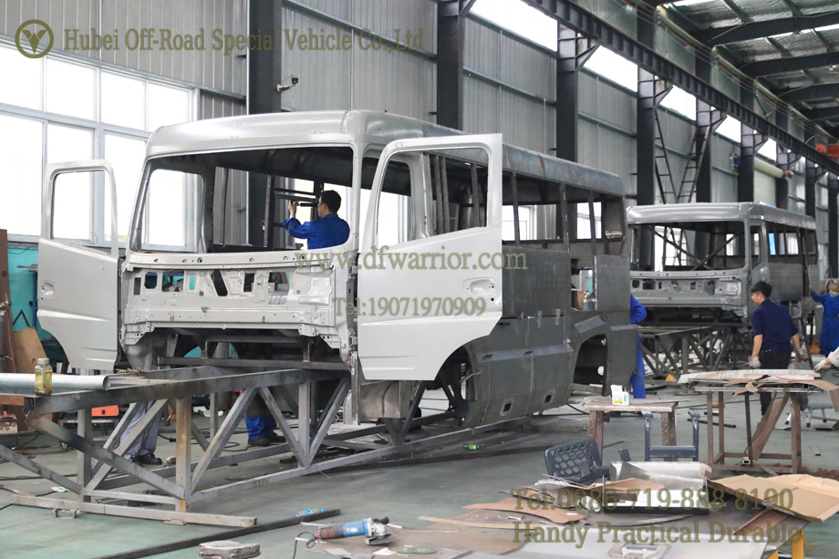 ຂະບວນການກໍ່ສ້າງຫອຍນາງລົມ 4WD