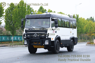 Dongfeng 4x4 Mountain_dongfeng Awd 23 ທີ່ນັ່ງລົດເມທີ່ມີລົດໂດຍສານໃນບໍລິເວນຂຸດຄົ້ນບໍ່ແຮ່