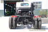 chassis ລົດບັນທຸກ off-road ຫົວຮາບ 6*6_ ແຮງມ້າຂະຫນາດໃຫຍ່ ການດັດແປງ chassis off-road