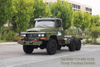 Chassis ສໍາລັບ 6WD Military Green Tip Truck_6×6 ລົດບັນທຸກ Off-road ສາມາດດັດແປງ Chassis ສະເພາະສົ່ງອອກ.