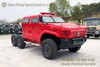 6-wheel Drive Armored Car Chassis_Red Double-row Armored Chassis Exported