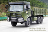 Dongfeng ຂັບ 6 ລໍ້ off-road ລົດບັນທຸກພິເສດ 