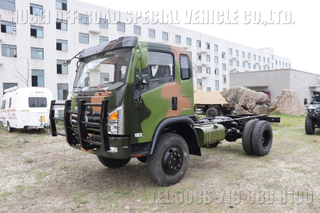 ສີ່ລໍ້ driveflat headOff-Road Truck Chassis_DongfengD912flat headTruck Chassis_Off-Road ລົດທະຫານ Chassis ດັດແກ້ການຂາຍໂດຍກົງ