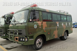 Dongfeng EQ6680ZTV bus bus_4×4 off-road bus_four-wheel drive 10-23 ທີ່ນັ່ງລົດເມໄຟປ່າ