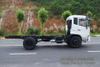 Dongfeng 4 ຂັບລົດຈັກລົດບັນທຸກທາງນອກແບບຫົວຮາບພຽງ _ ອອກຈາກຕົວລົດບັນທຸກແບບອຸທິດຕົນ_4*4 ສີຂາວຕູ້ລົດບັນທຸກທີ່ມີບ່ອນນອນ