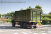New Dongfeng Six ຂັບ off-road ກອງທັບລົດບັນທຸກສີຂຽວ