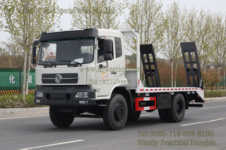 ລົດບັນທຸກ Flatbed Trucked 4x2 ລົດບັນທຸກ track_ftatbed trailder_herlatbul