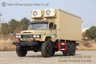 Dongfeng 6WD Eq2100 Van ກັບເຄື່ອງປັບອາກາດໃນກ່ອງສິນຄ້າ